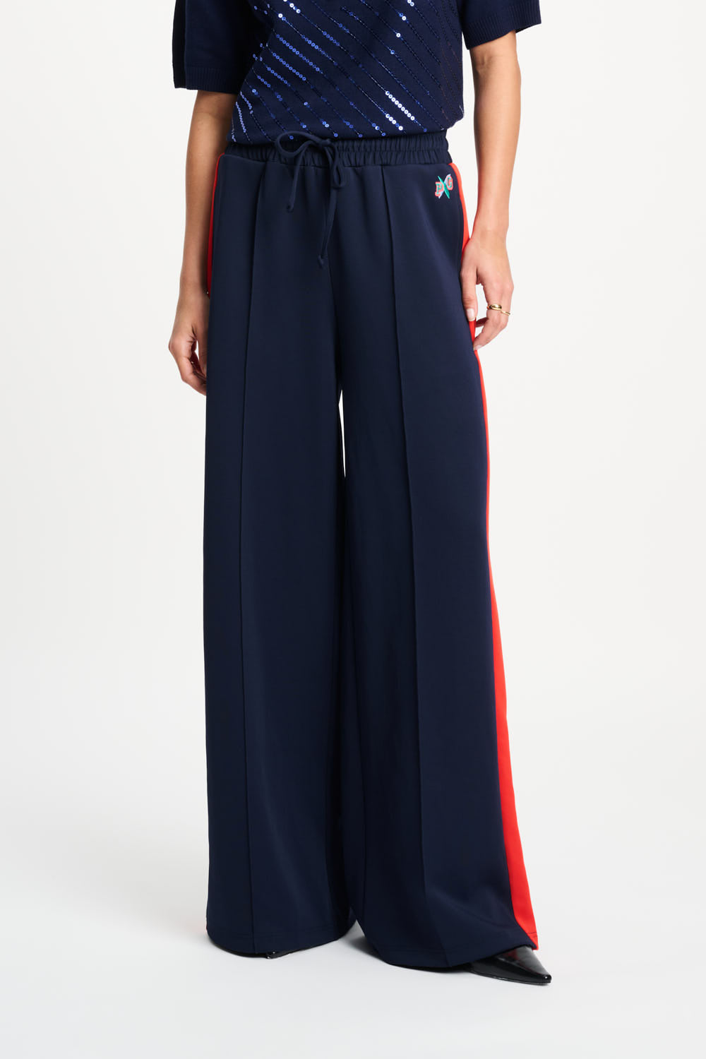 Trackpants Stripe Night Blue