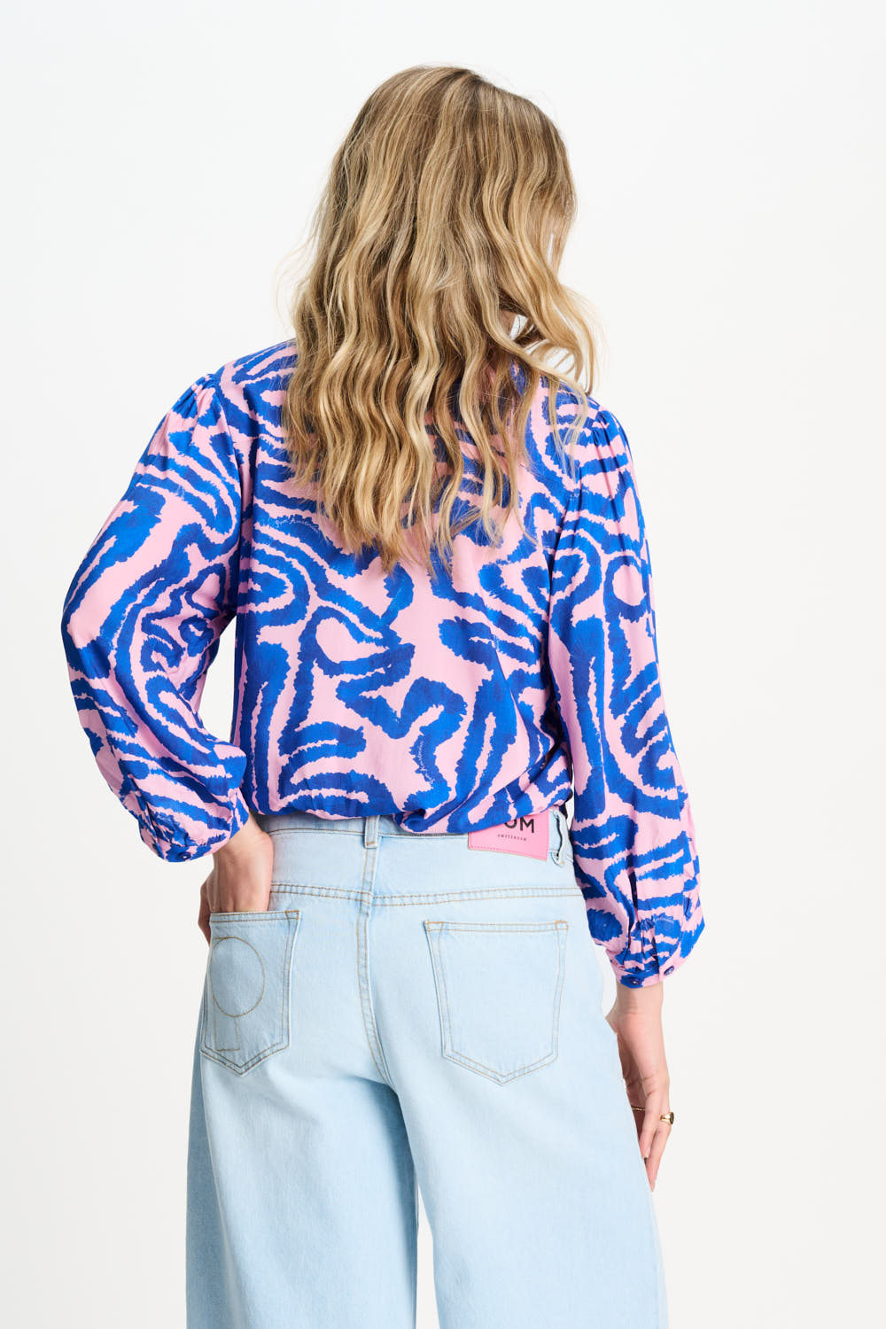 Blouse - Waves Pink