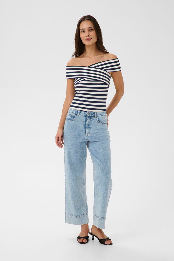Celeste Rib Top
