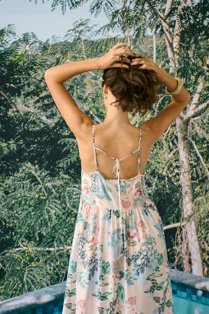 Lotus Greece Strap Dress