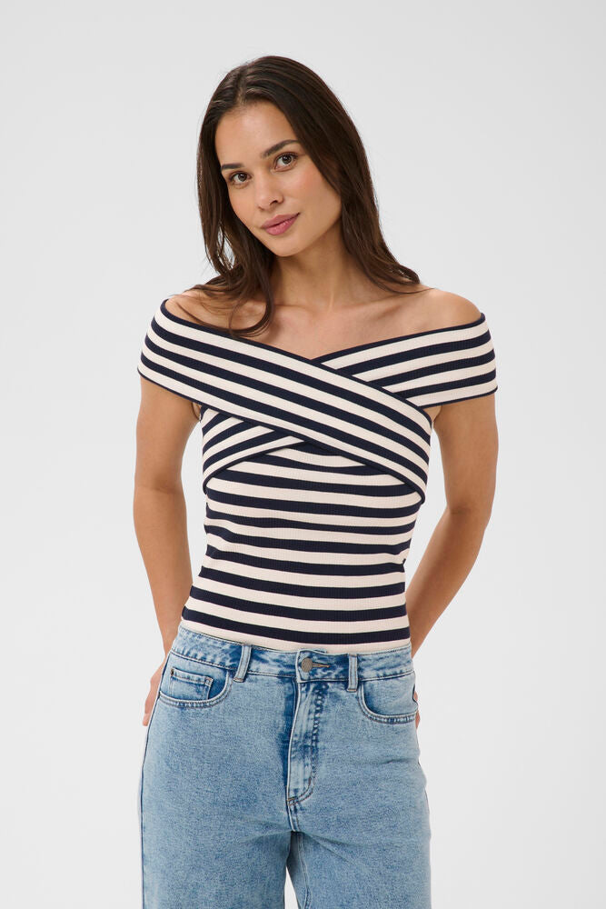 Celeste Rib Top