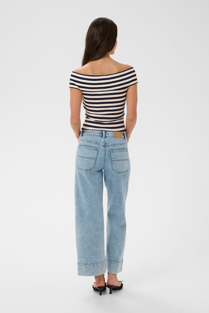 Celeste Rib Top