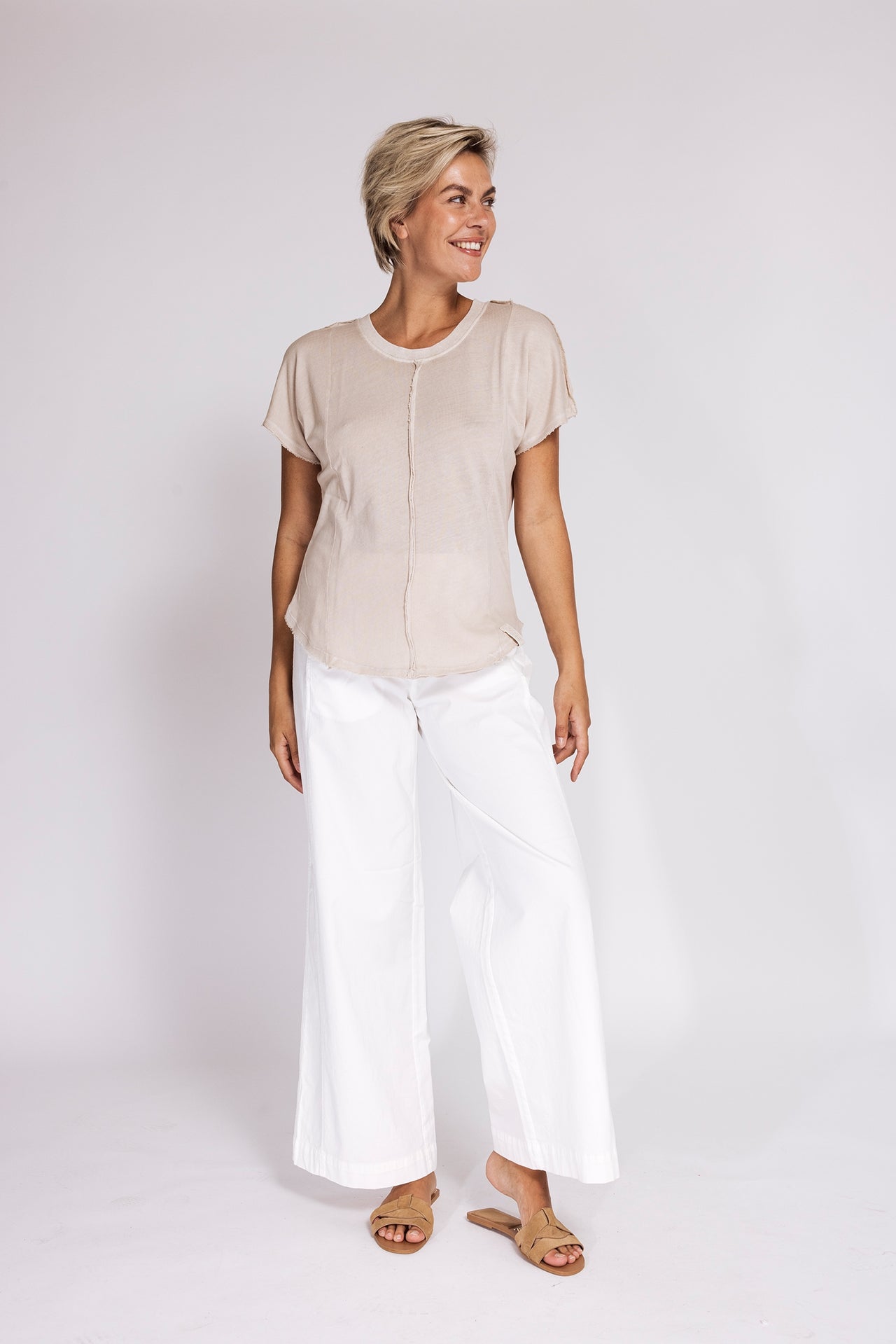 Rosay T-shirt - Beige