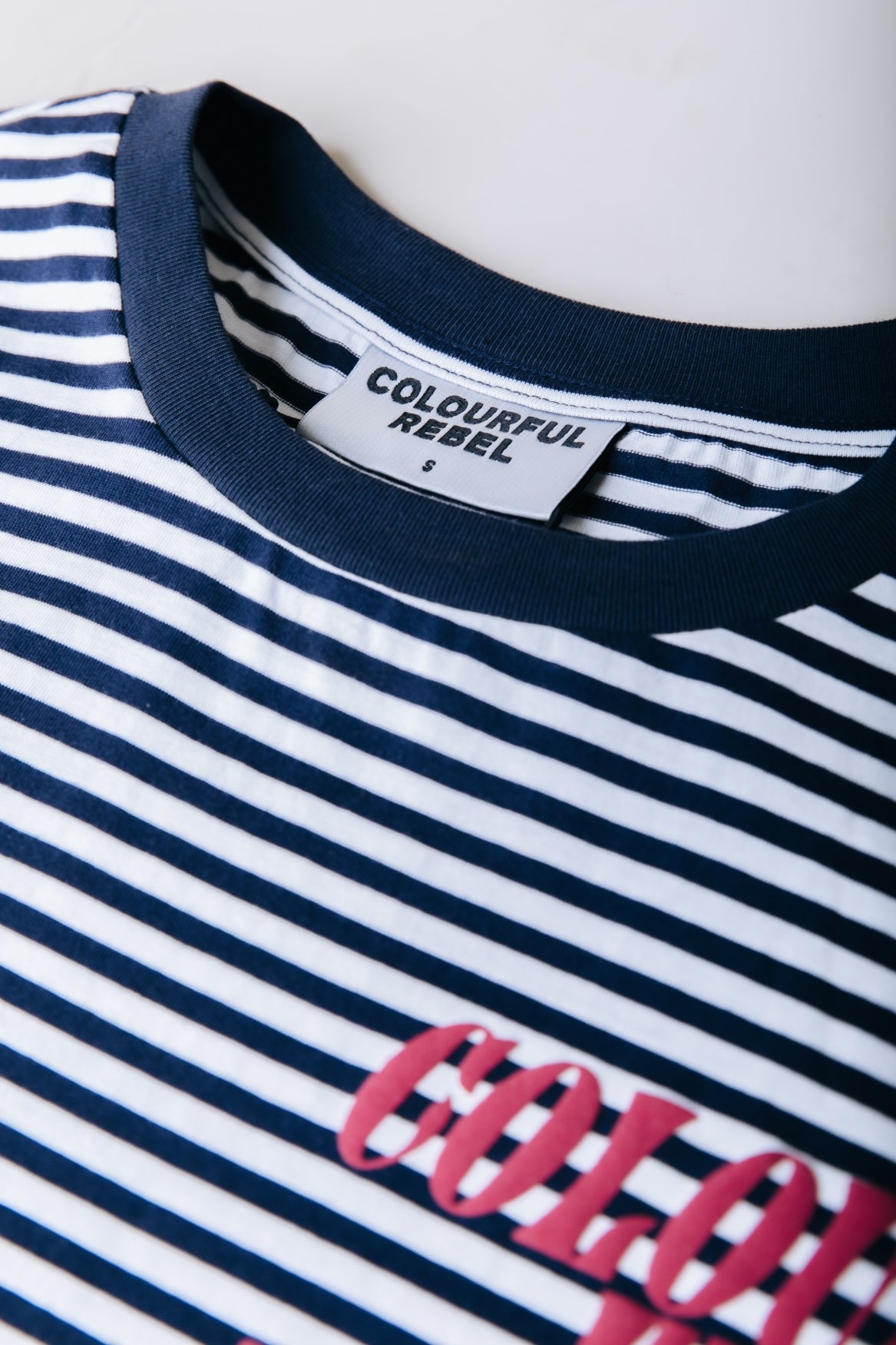 Striped Logo Tee