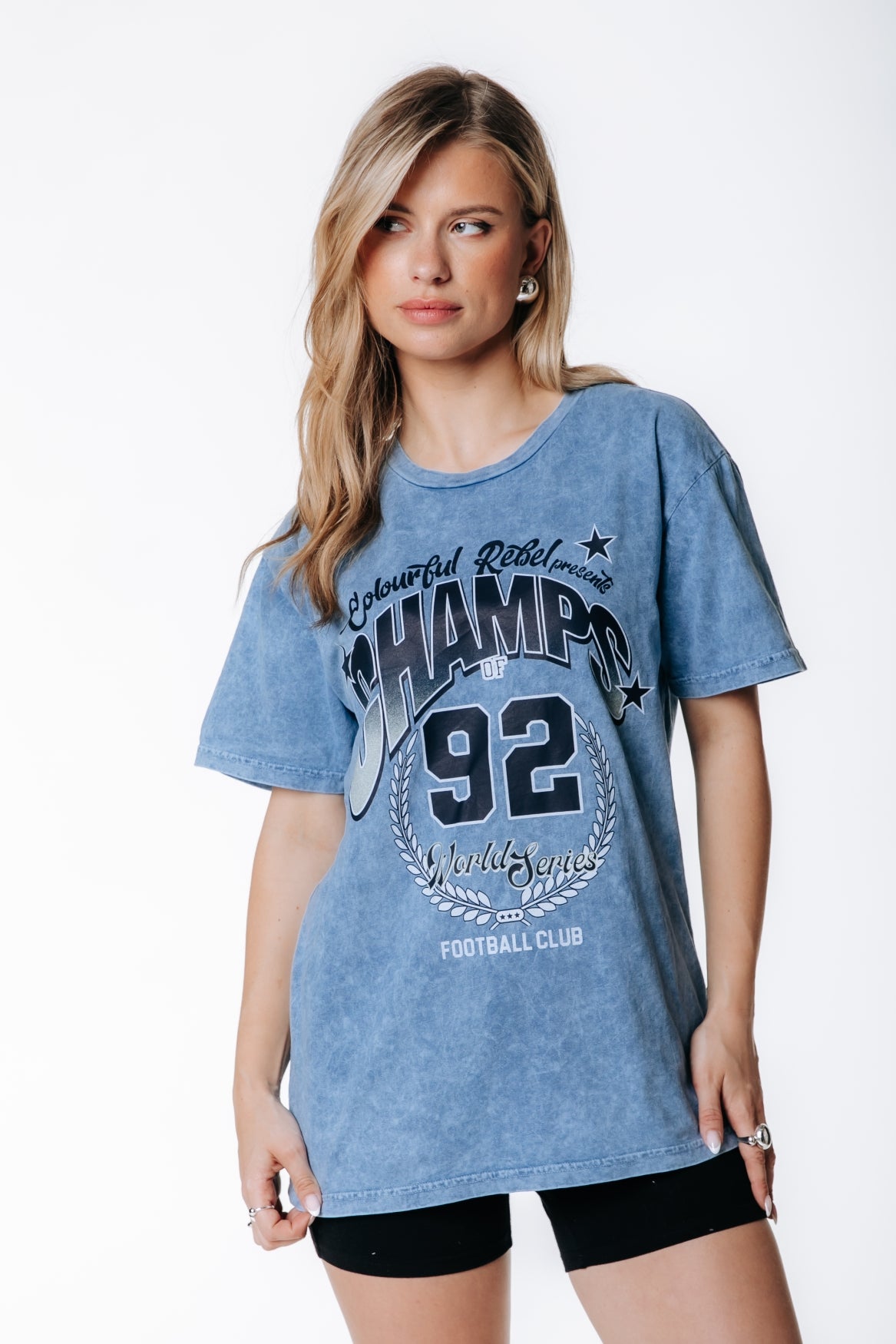 Champs 92 Washed Loosefit Tee