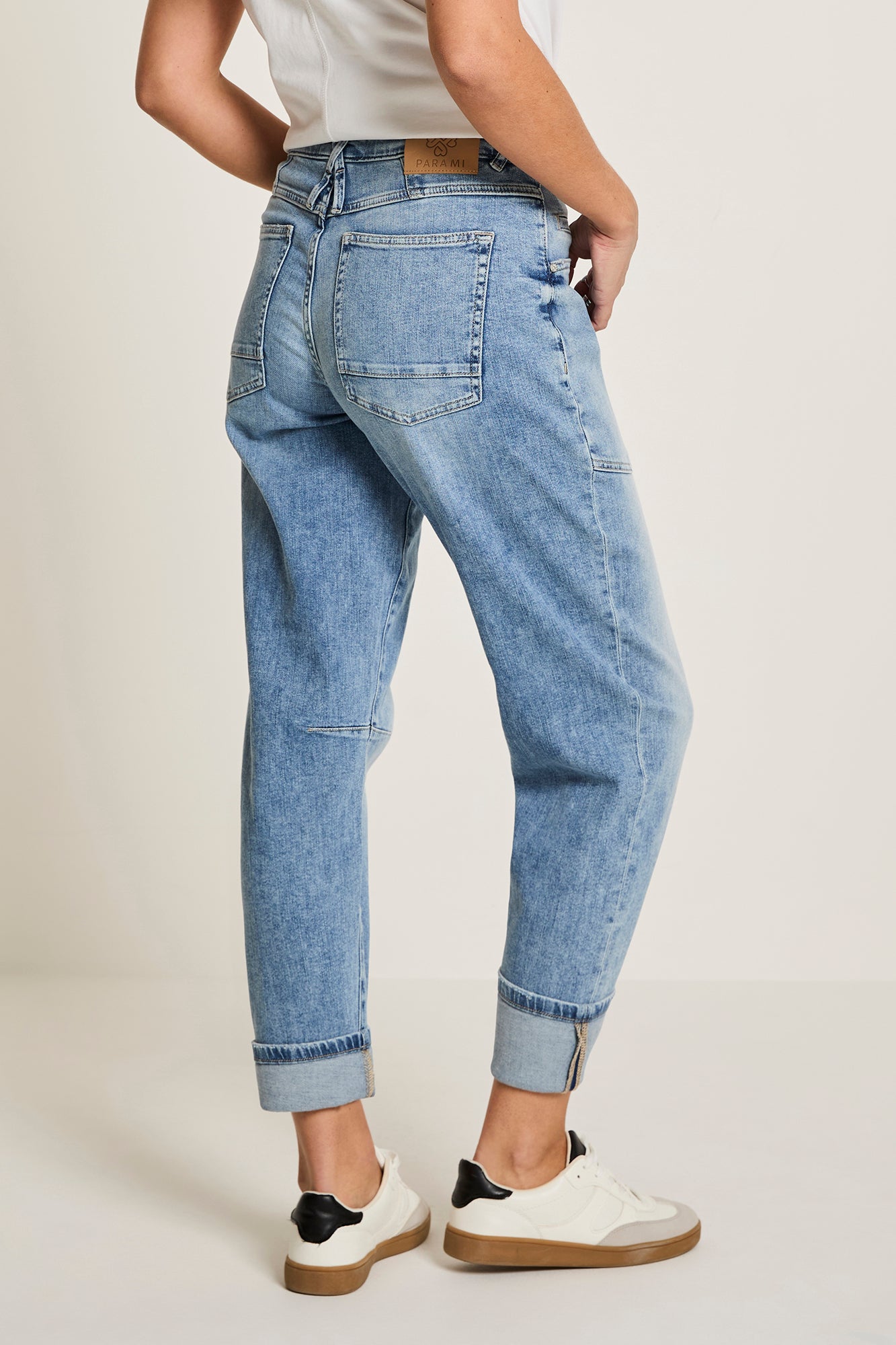 Carice Pocket Denim – Light Indigo
