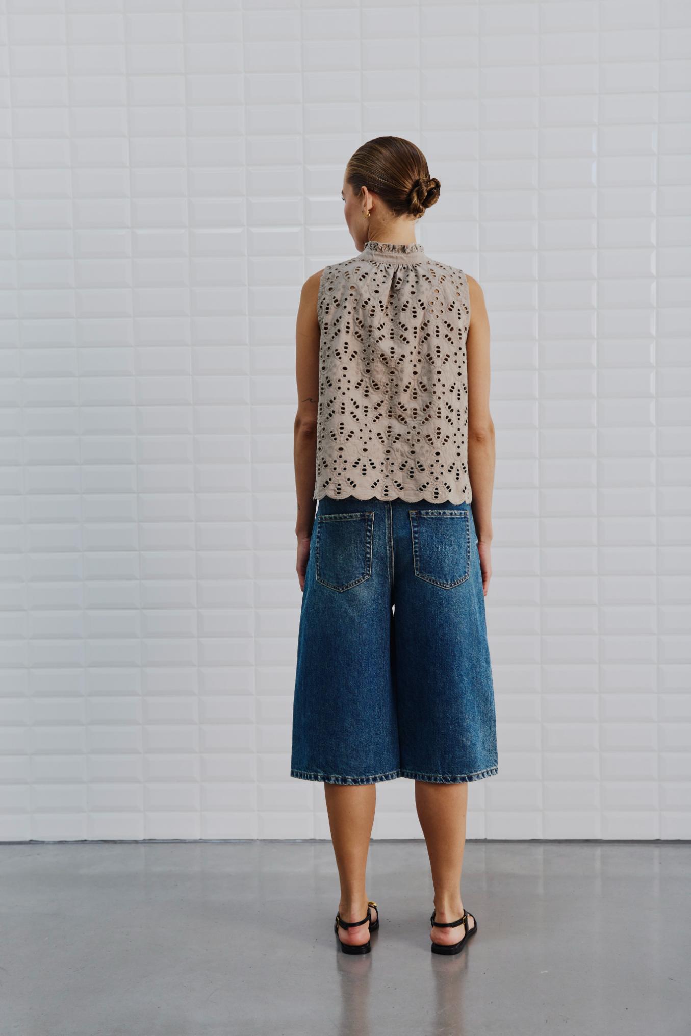 Marit Top - Grey