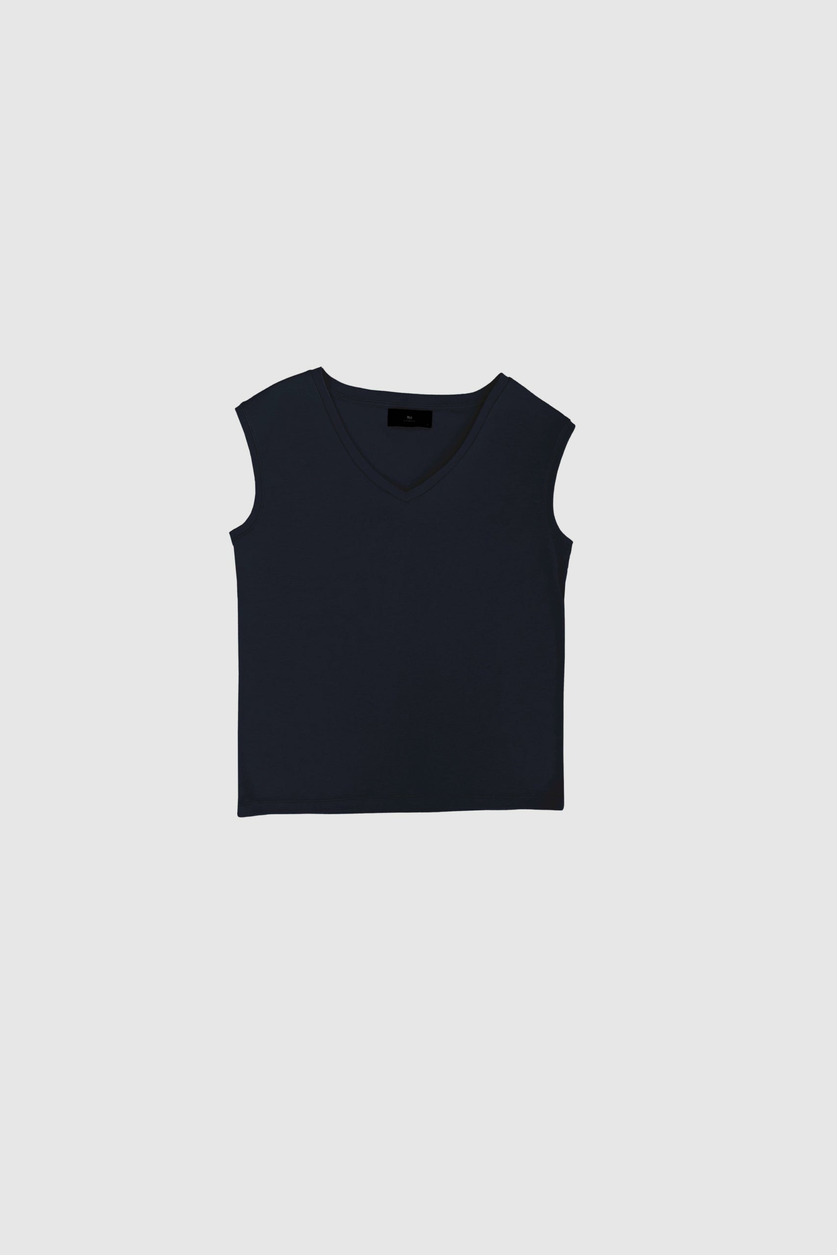 Como V-Neck Tee - Blue