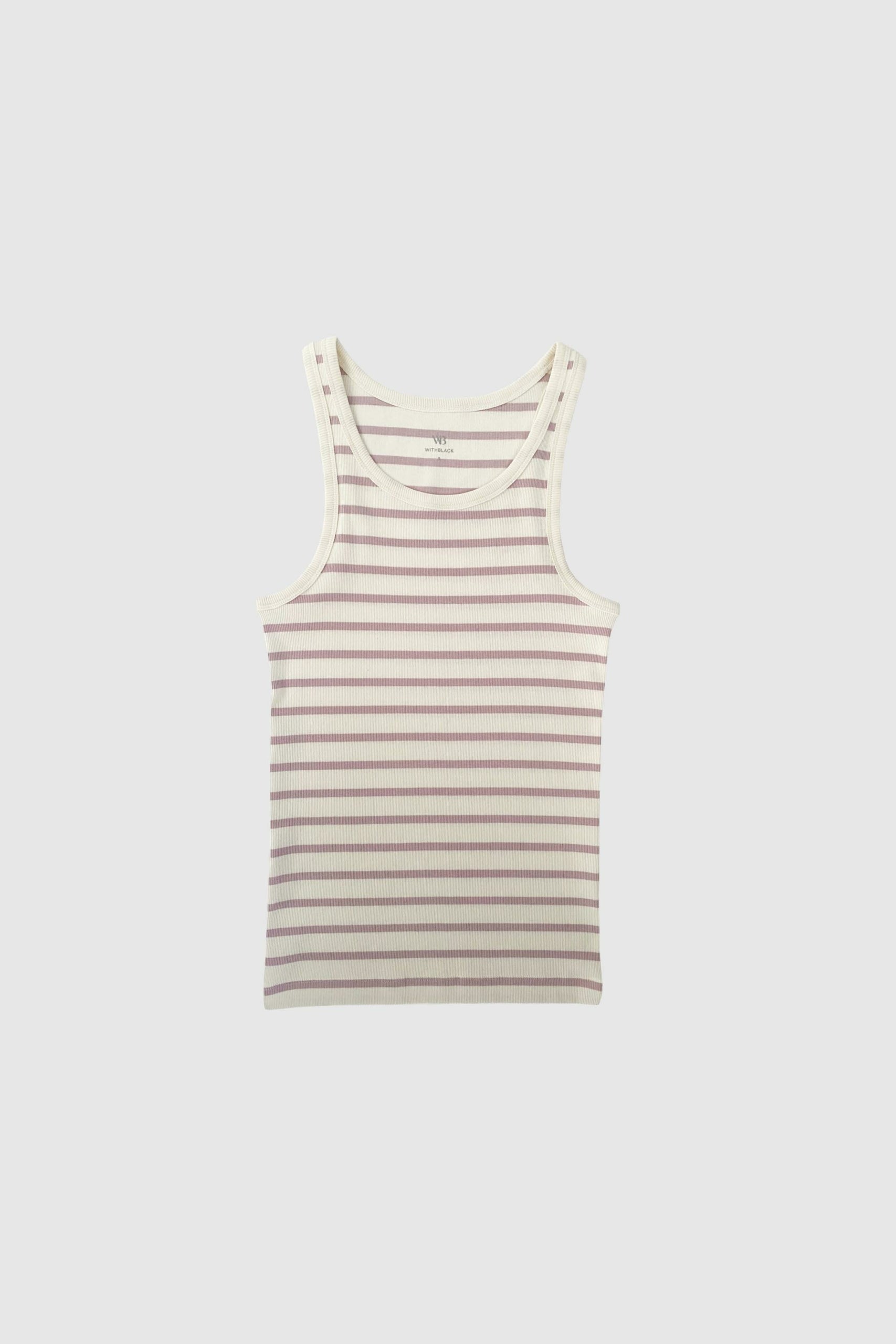 Dordi Striped Tank - Lavender Sky